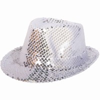 KLOBOUK s flitry st��brn�