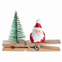 KOL��EK v�no�n� Santa a stromek 1ks