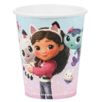 Kel�mky pap�rov� Gabby's Dollhouse 250ml 6 ks