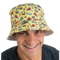Klobouk �lut� bucket z 90. let