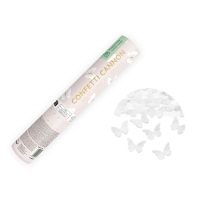 Konfety vyst�elovac� Mot�lci b�l� 20 cm