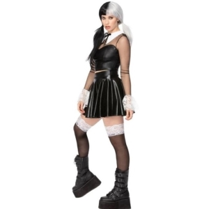 Kost�m d�msk� Sexy �kola�ka Gothic vel. XS