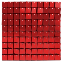 Panel dekora�n�, �erven� 30 x 30 cm 100 �tverc�