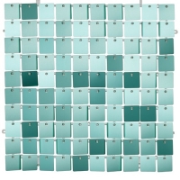 Panel dekora�n�, tyrkysov� barva, 30x30 cm