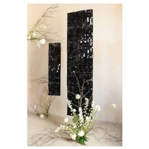 Panel dekora�n�, �ern� barva, 30x30 cm