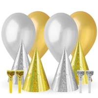P�rty set zlato-st��brn� 12 ks