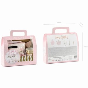 SET dekorac� Ko�ka r��ov� 55ks