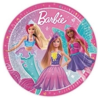 Tal��e pap�rov� Barbie Fantasy 23 cm 8 ks