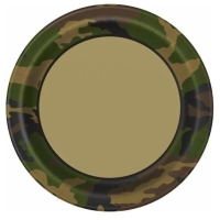 Tal��e pap�rov� Military 23 cm 8 ks