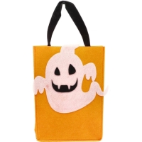 Ta�ka filcov� Halloween BoOo Duch 27 x 20 x 10 cm