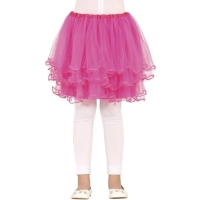 Tutu sukn� s vol�nky fuchsiov� 30 cm