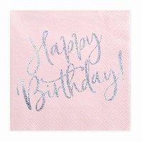 UBROUSKY Happy Birthday sv.r��ov� 33x33cm