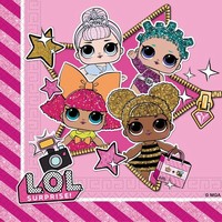 UBROUSKY pap�rov� LOL 33x33cm 20ks