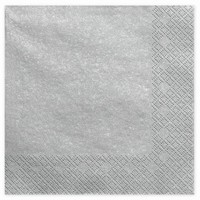 UBROUSKY st��brn� 33x33 cm, 20 ks
