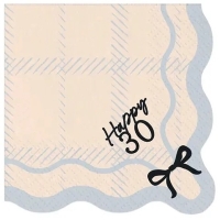 Ubrousky pap�rov� Happy 30 33x33 cm 12 ks