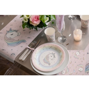 Ubrousky pap�rov� Jednoro�ec pastelov� 33 x 33 cm 20 ks
