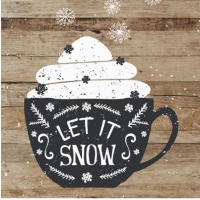 Ubrousky pap�rov� Let It Snow 20 ks