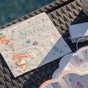 UBROUSKY pap�rov� Mermaid iridescent