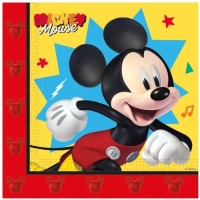 Ubrousky pap�rov� Mickey Mouse 33x33 cm 20 ks
