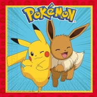 Ubrousky pap�rov� Pokemon 33x33 cm 20 ks