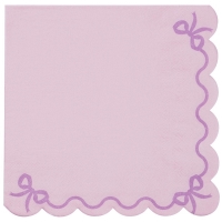 Ubrousky pap�rov� s vol�nky fialov� 33x33 cm 20 ks