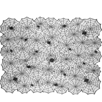 Ubrus Pavu�ina �ern� 135x180 cm