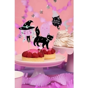 Z�pichy na cupcakes Halloween 6 ks