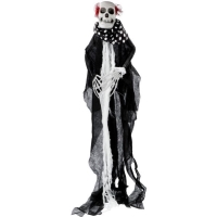 Z�v�sn� dekorace Kostlivec klaun 30x85 cm