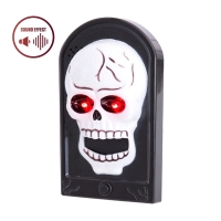 Zvonek halloweensk� lebka