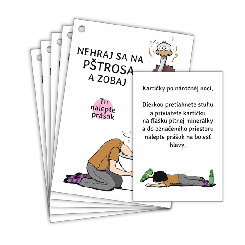 KARTI�KY VYPRO��OV�K - po probd�l� noci 10ks - slovensk� verze