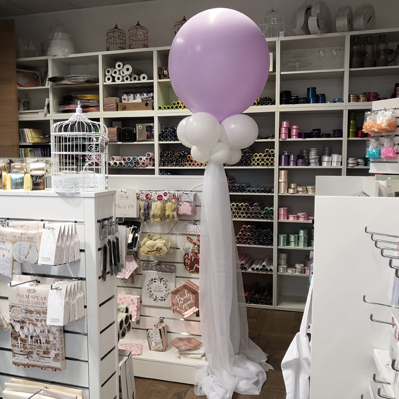 Jumbo balon s tylem