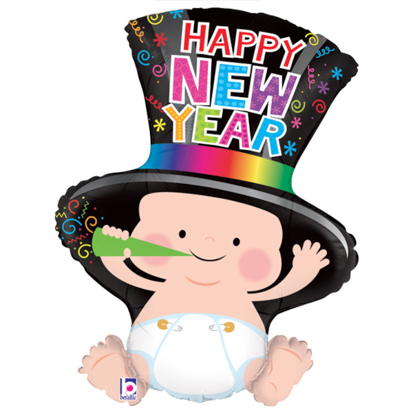 BAL�NEK f�liov� New Year Baby 52x70cm