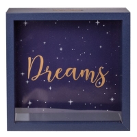Pokladni�ka d�ev�n� Dreams 20 x 20 cm
