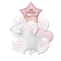 Bal�nkov� buket - Birthday Princess 10 ks