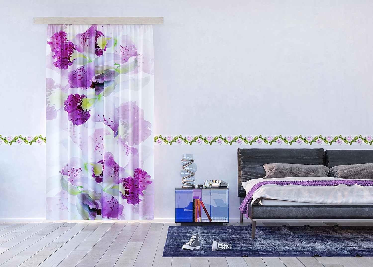 Dekorativn� z�v�s Kv�tiny | 140 x 245 cm | FCPL 6523