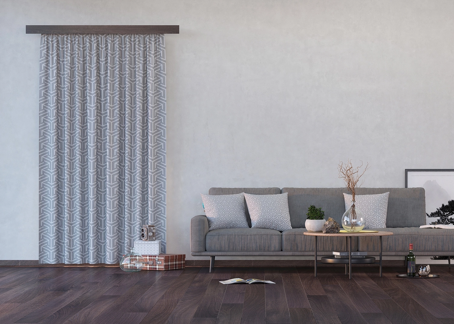 Dekorativn� z�v�s Abstrakce | 140 x 245 cm | FCPL 6594