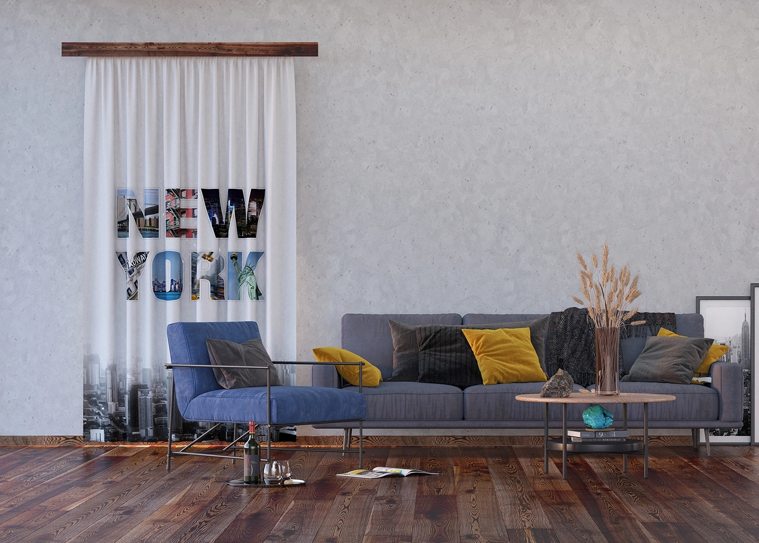 Dekorativn� z�v�s New York | 140 x 245 cm | FCPL 6598