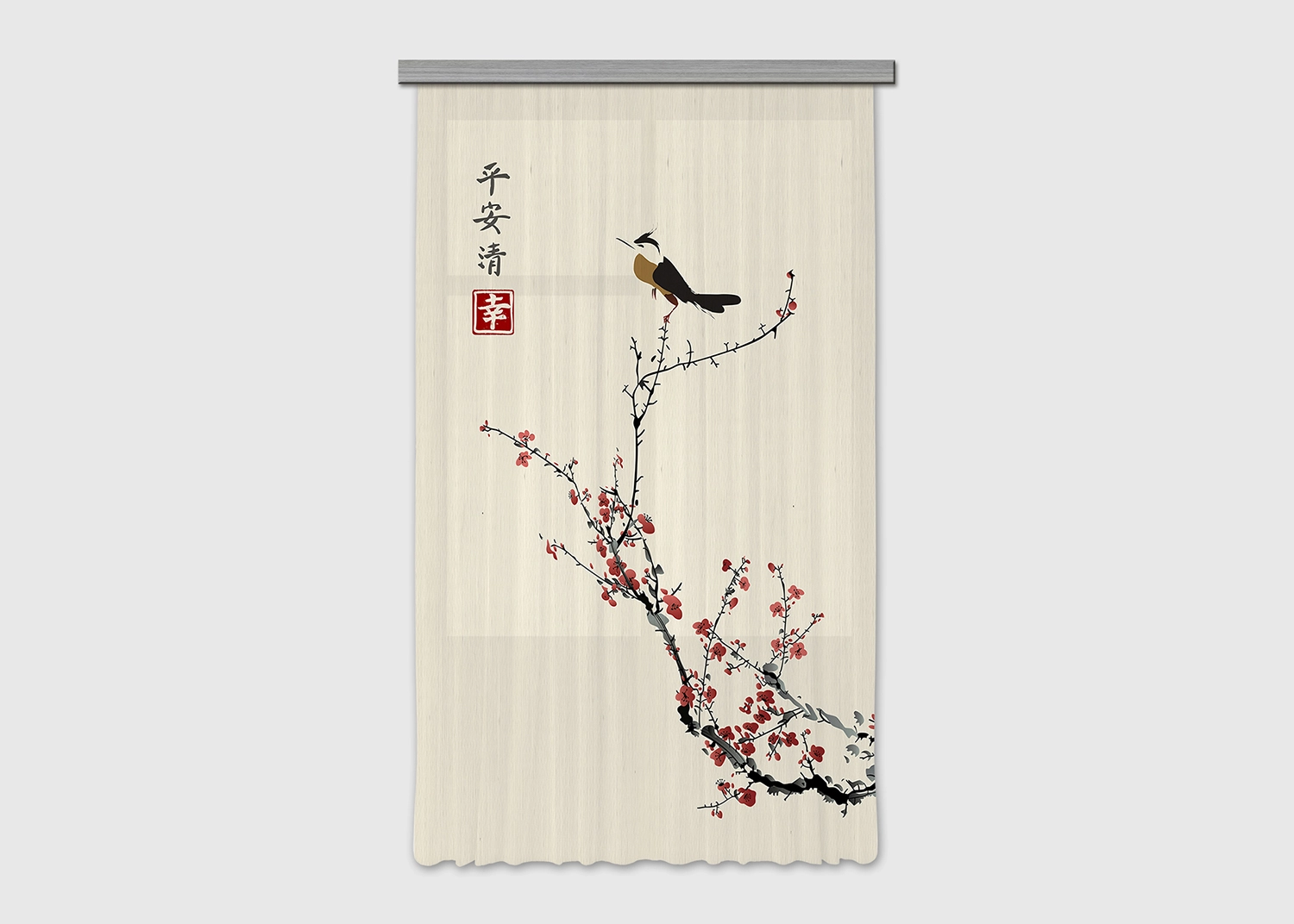 Dekorativn� z�v�s V Japonsk�m Stylu | 140 x 245 cm | FCSL 7595