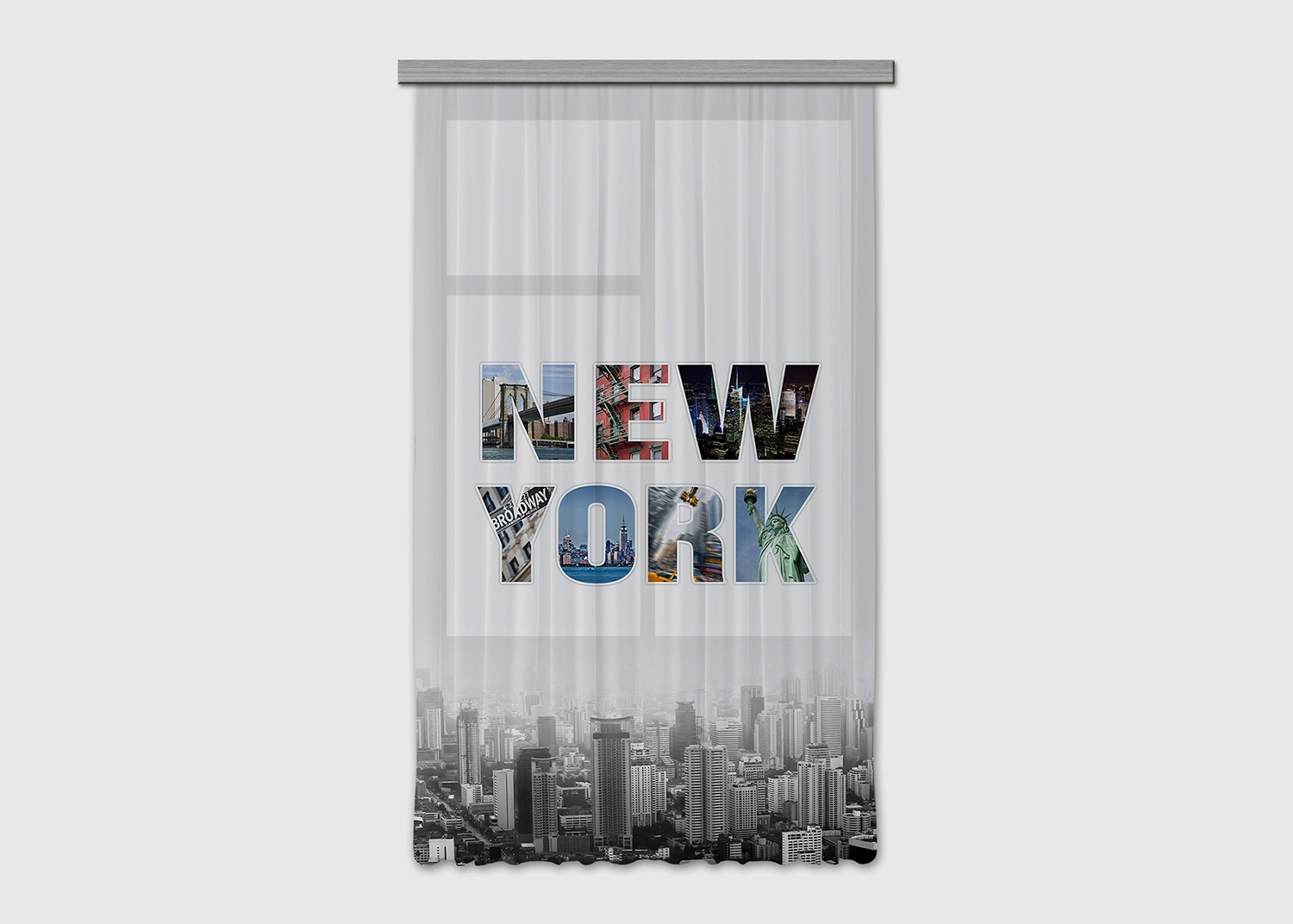 Dekorativn� z�v�s New York | 140 x 245 cm | FCSL 7598