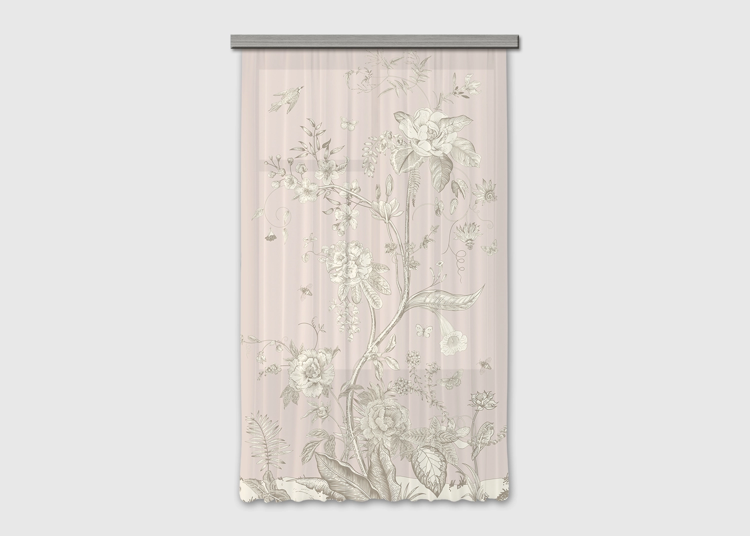 Dekorativn� z�v�s Jemn� Kv�tiny | 140 x 245 cm | FCSL 7603