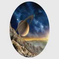 Samolep�c� vliesov� fototapeta na zed' V�chod Saturnu | 70 x 70 cm | CR 3215