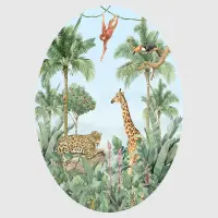 Samolep�c� vliesov� fototapeta na zed' Tropick� Fauna | 70 x 70 cm | CR 3227