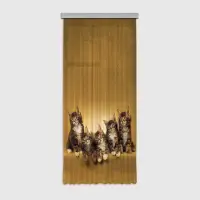 Dekorativn� z�v�s Ko�ky | 140 x 245 cm | FCPL 6521
