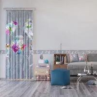 Dekorativn� z�v�s Kv�tiny | 140 x 245 cm | FCSL 7585