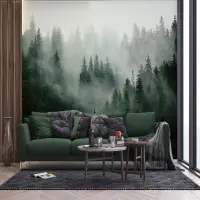 Vliesov� fototapeta na zed' Lesn� mlha | 375 x 270 cm | FT5P 3033 - 012