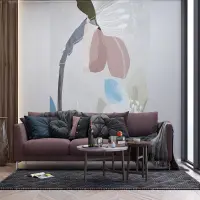 Vliesov� fototapeta na zed' Malovan� kv�ty | 225 x 270 cm | FT3P 5911 - 016