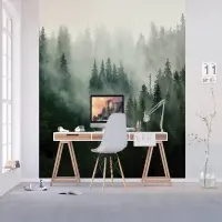 Vliesov� fototapeta na zed' Lesn� mlha | 300 x 270 cm | FT4P 5703 - 012