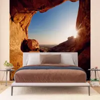 Vliesov� fototapeta na zed' Z�pad slunce v ka�onu | 375 x 270 cm | FTNS 2454