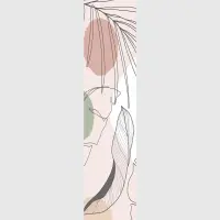 Vliesov� fototapeta na zed' Jemn� tvary a listy | 90 x 270 cm | FTNVL 3731