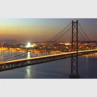Vliesov� fototapeta na zed' Ve�ern� most | 202 x 90 cm | FTNH 2725